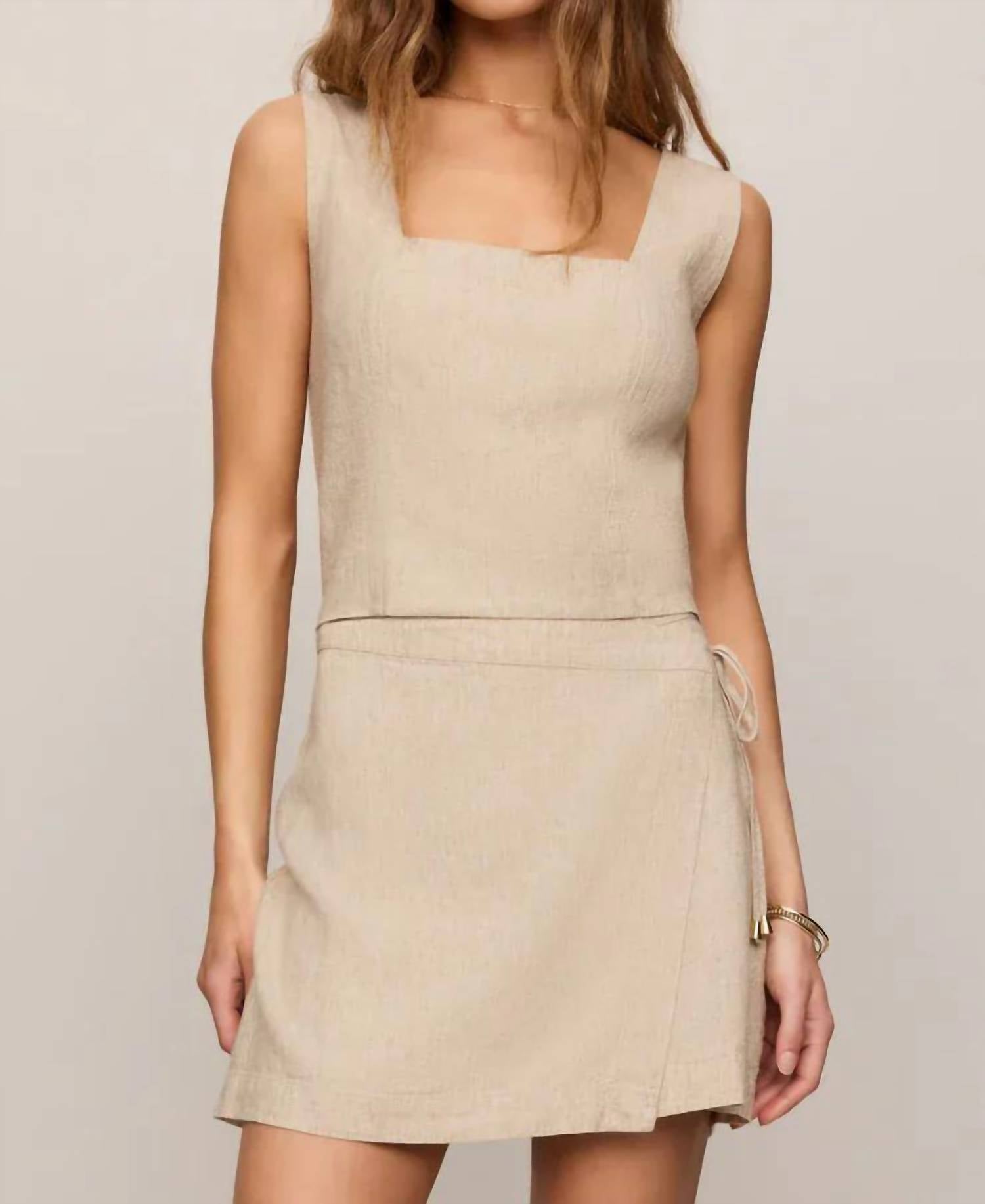 Z Supply - Magnolia Linen Sleeveless Top