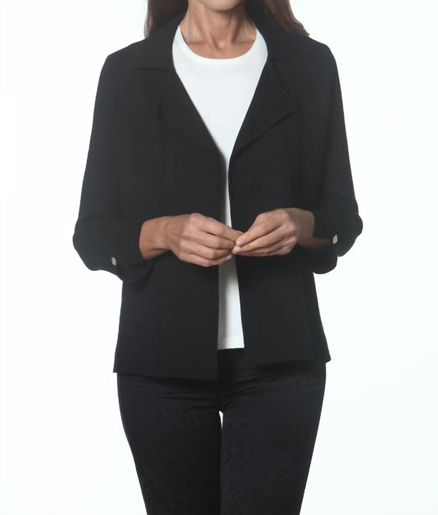 J'Envie/Eli - Open Front Cardigan