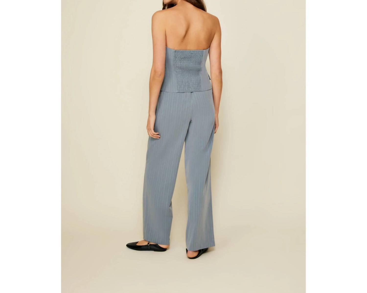 Line And Dot - Margo Strapless Top
