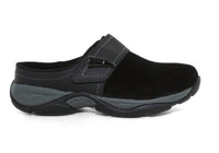 easy spirit Women's Eliana Slip-on Mule in black suede - women's shoe - view 6