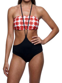 Voglia Swimwear Margaret High Rise Bikini Bottoms in black - women's swimwear