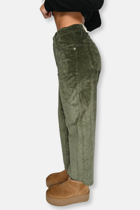 Free People - Deep Trance Cord Straight Pants