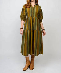 Sister Mary - Fall Night Stripe Dress