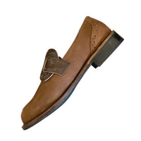 All Black - Women's Belted Kid Loafer