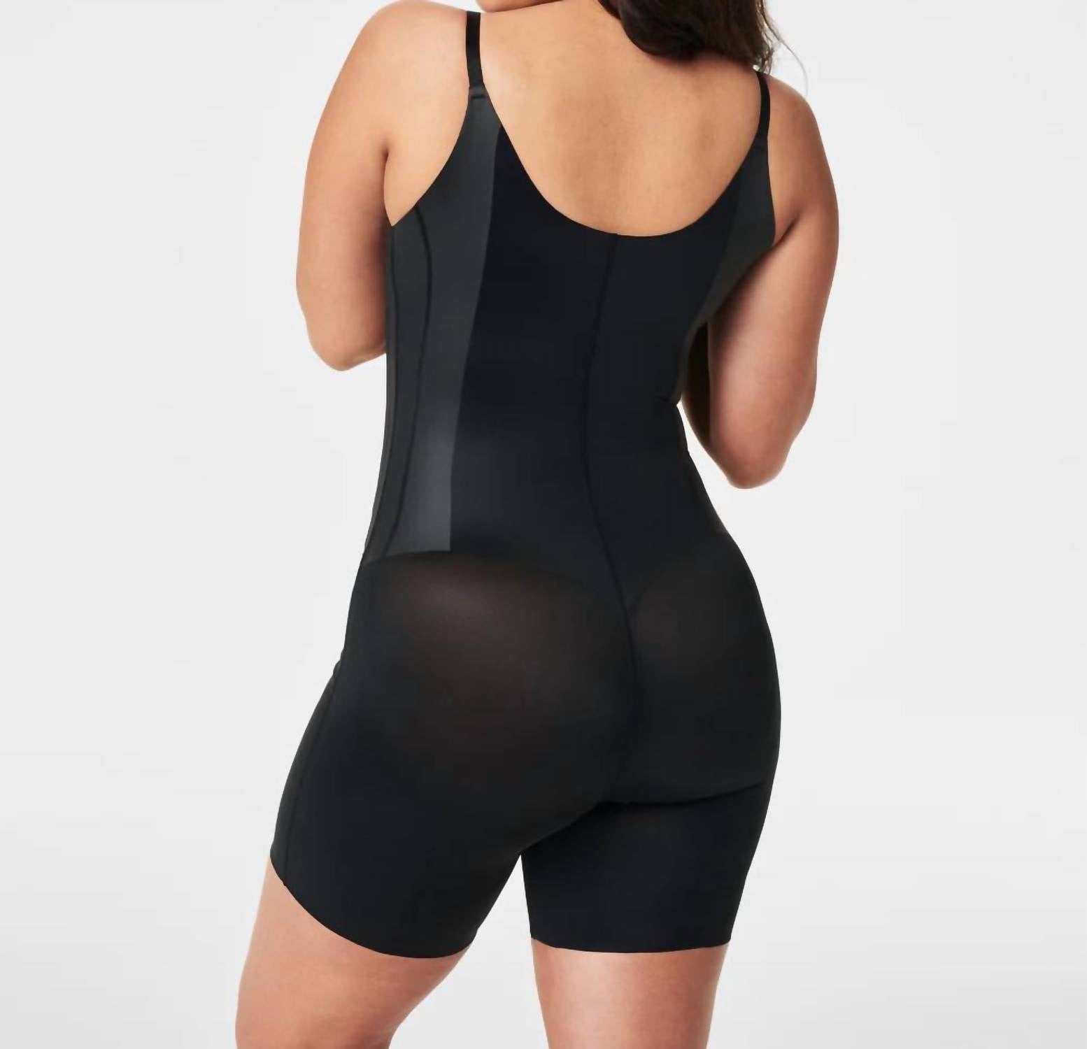 Spanx - Spanxsculpt™ Totalcontour Open-bust Mid-thigh Bodysuit