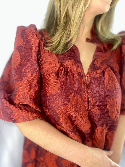 Glam - Maribel Ruffle Dress