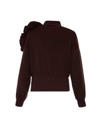 Theo The Label - Women's Nomia Ribbed Waist Rosette Cardigan