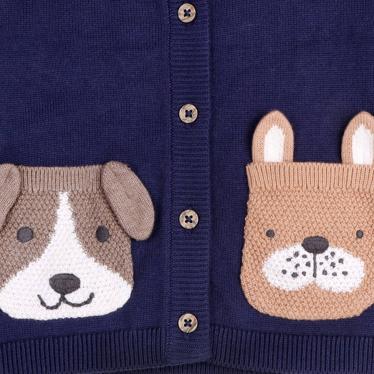 Viverano Organics - Kids Dog Pocket Embroidered Sweater