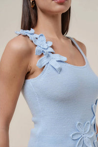 Able - Percy Floral Applique Knit Top
