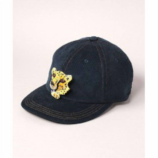 Ca4La - Woven Baseball Hat with Cheetah Patch