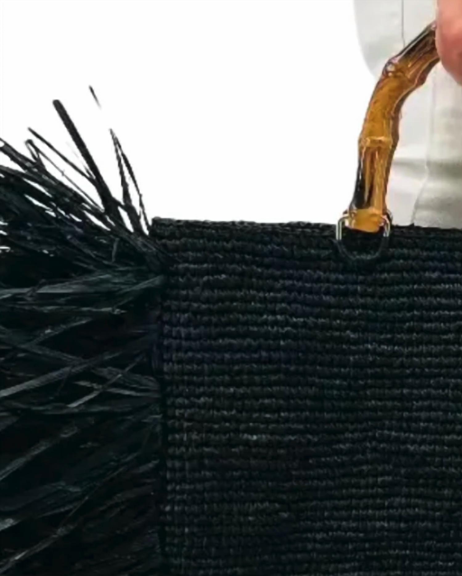 Baldiz - Sage Raffia Hand Bag