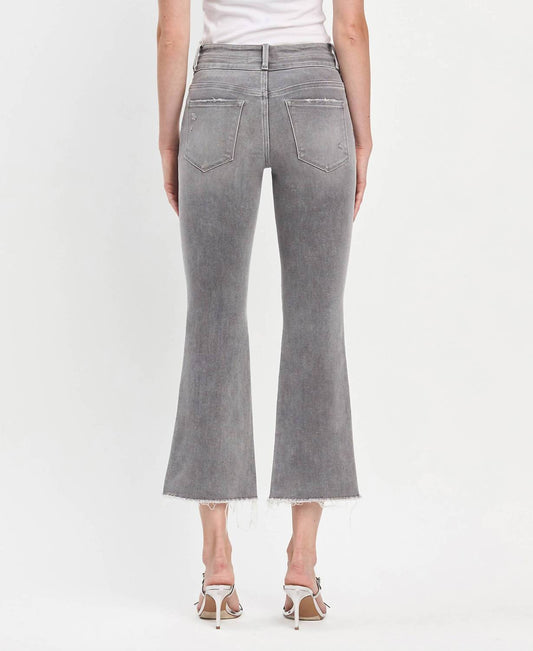 Vervet By Flying Monkey - High Rise Bootcut Cropped Jeans