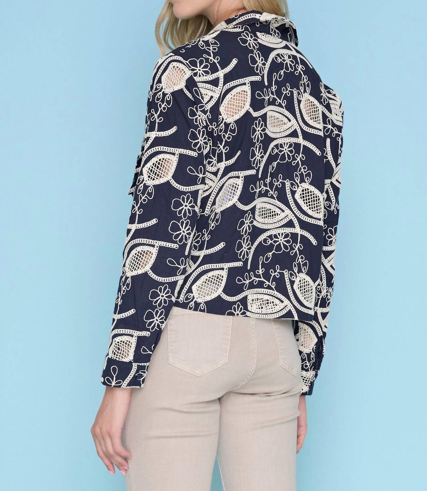 Picadilly - Garden Charm Cropped Jacket