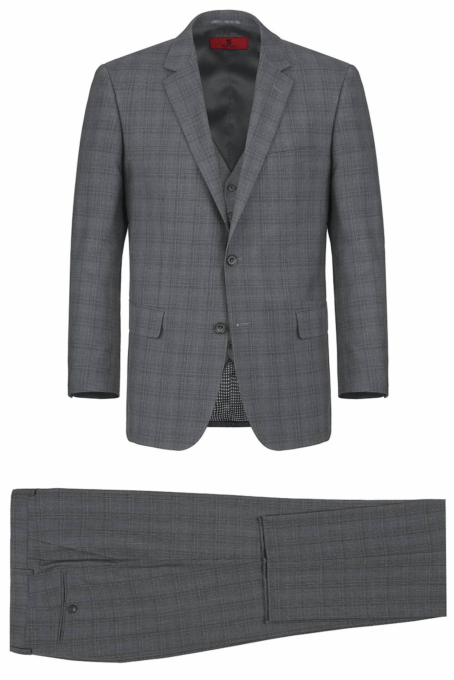 Renoir - Performance 3-piece Classic Fit Suit Set
