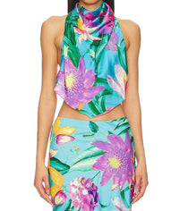 Rococo Sand - Ocean Crop Top