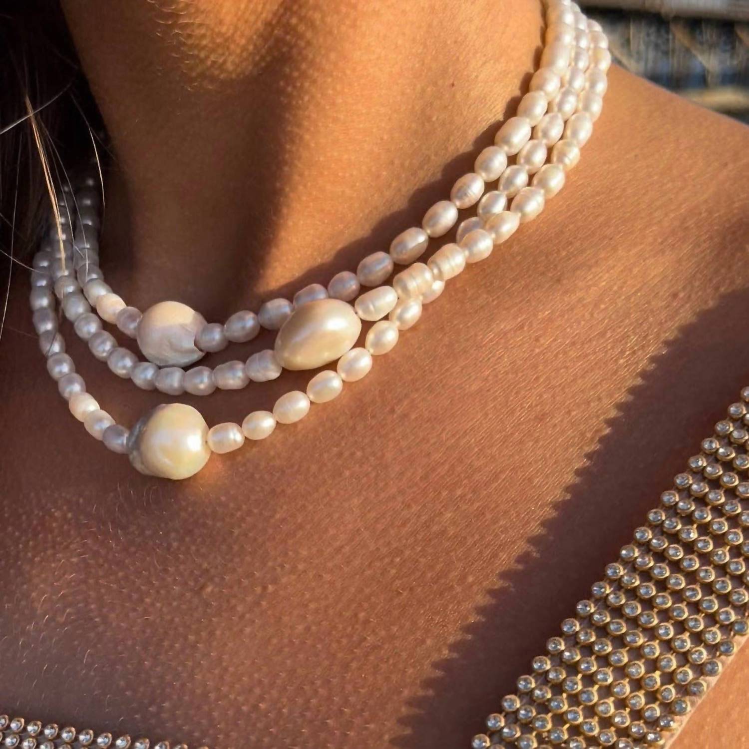 Joy Dravecky - Women's Baroque Necklace