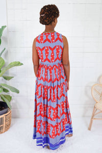 Briton Court - Harbor Catch Maxi Dress