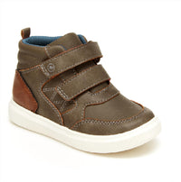 Stride Rite Little Kid's Cedric Sneaker in brown - kids' sneaker