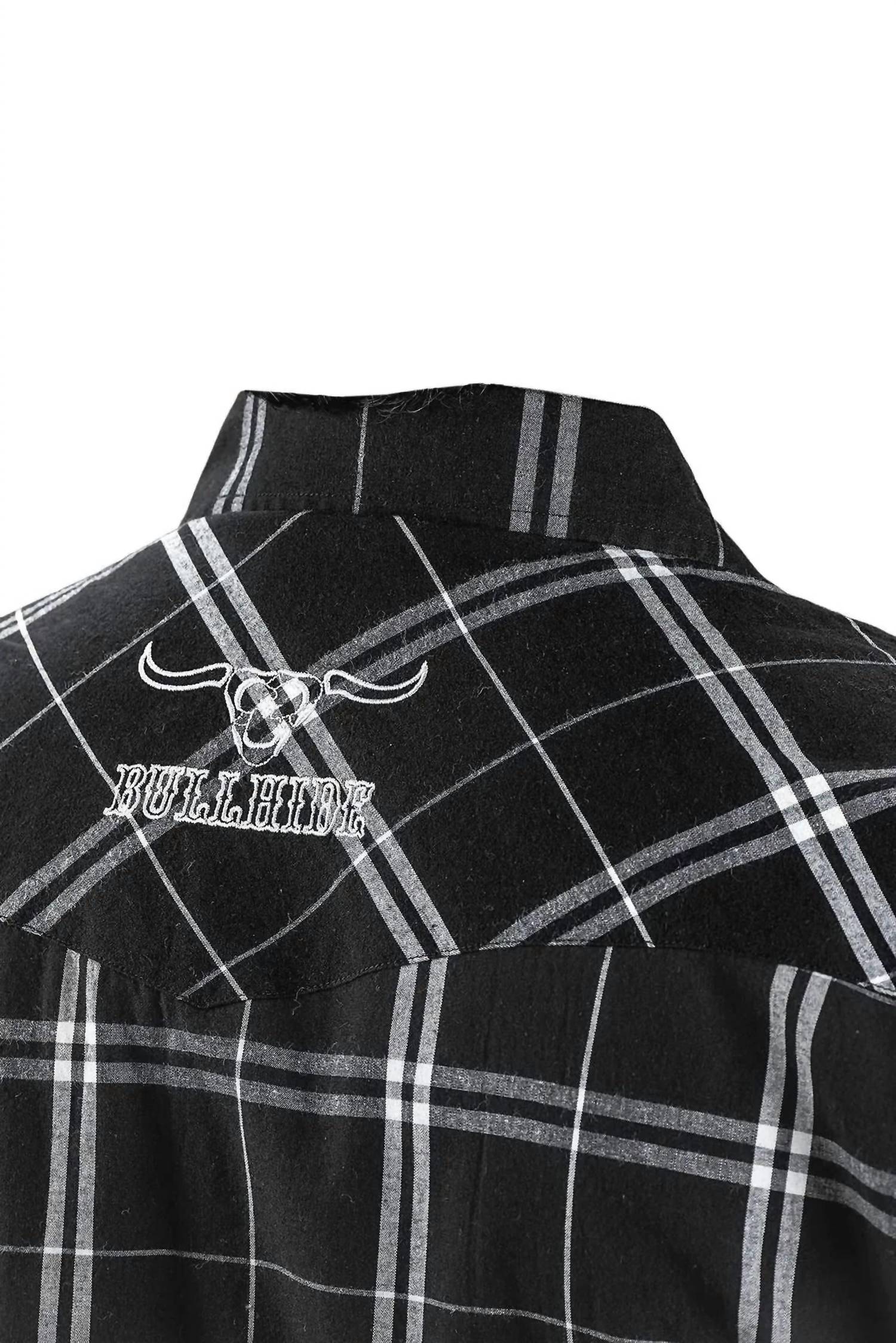 Bullhide Hats - Men's Plaid Western Shirt