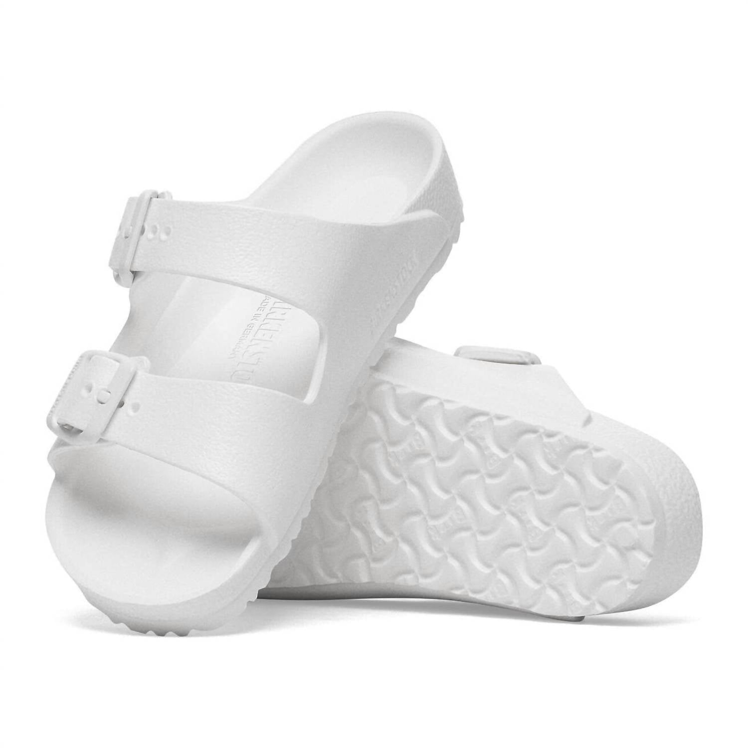 BIRKENSTOCK Girls Arizona Eva Sandal in white - kids' sandal - view 5