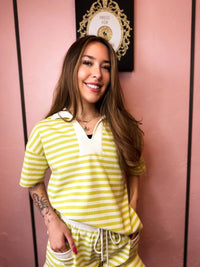 Entro - Olivia Stripe Polo