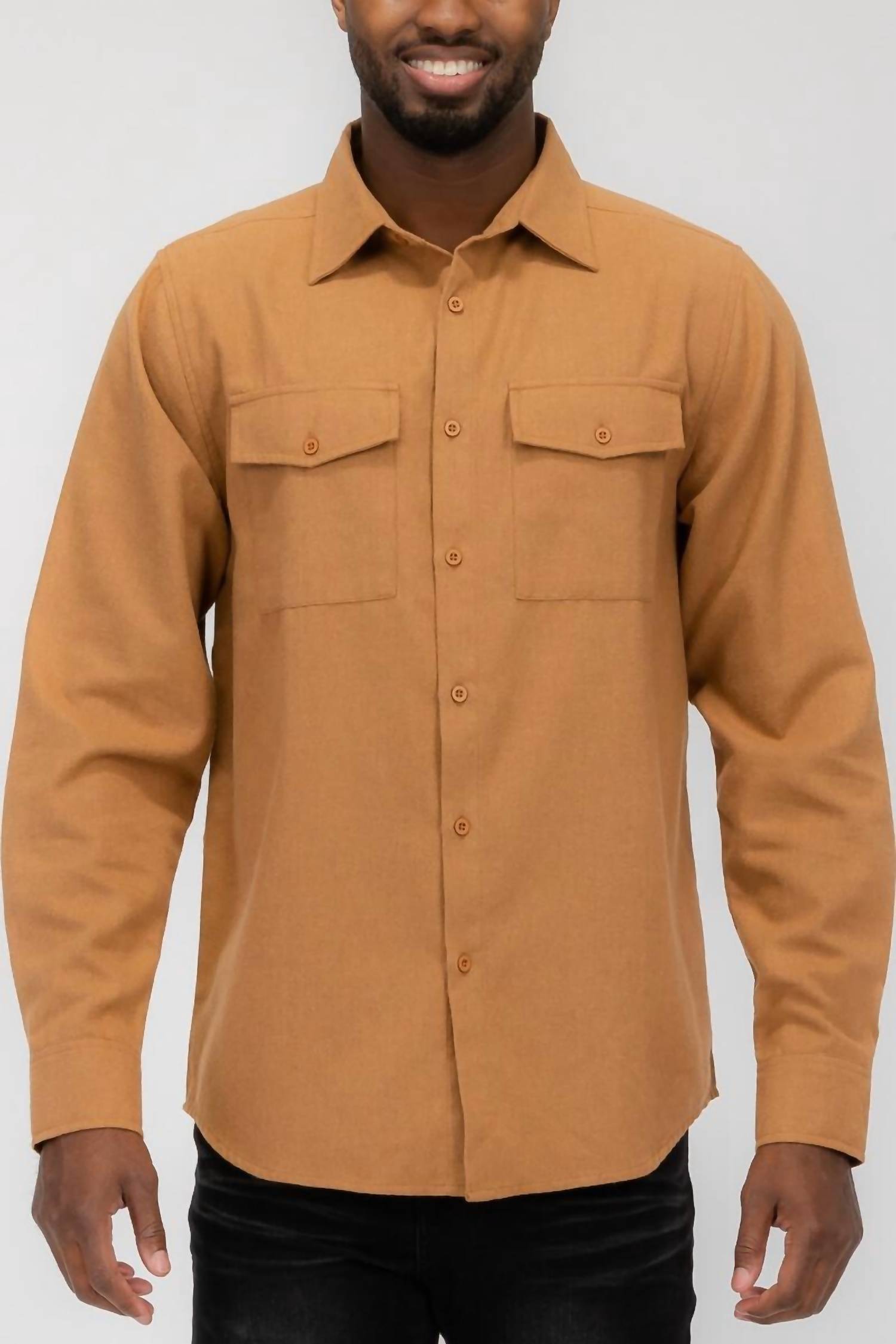 Weiv - Long Sleeve Button Down Flannel