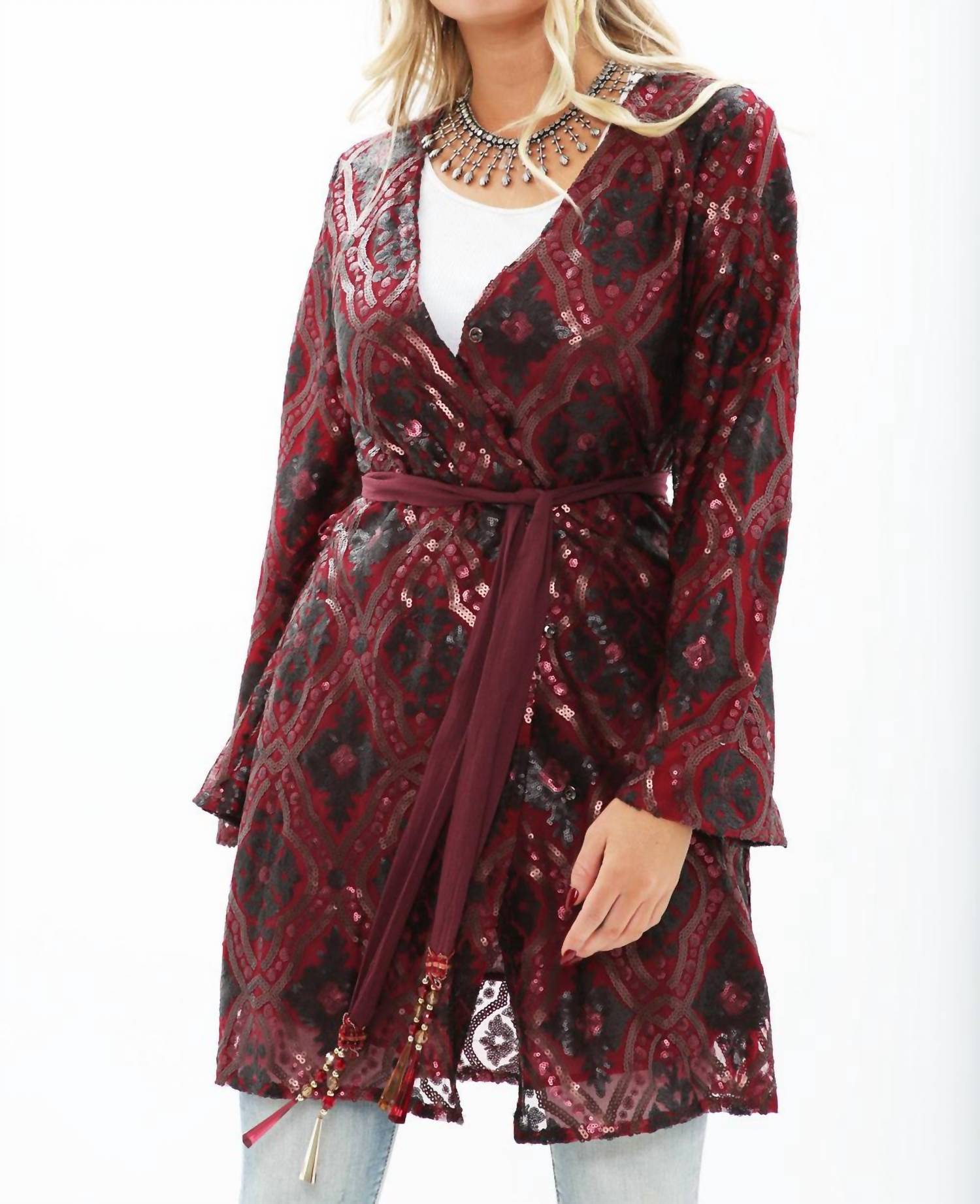 Aratta - Cocktail Party Wrap Mini Dress
