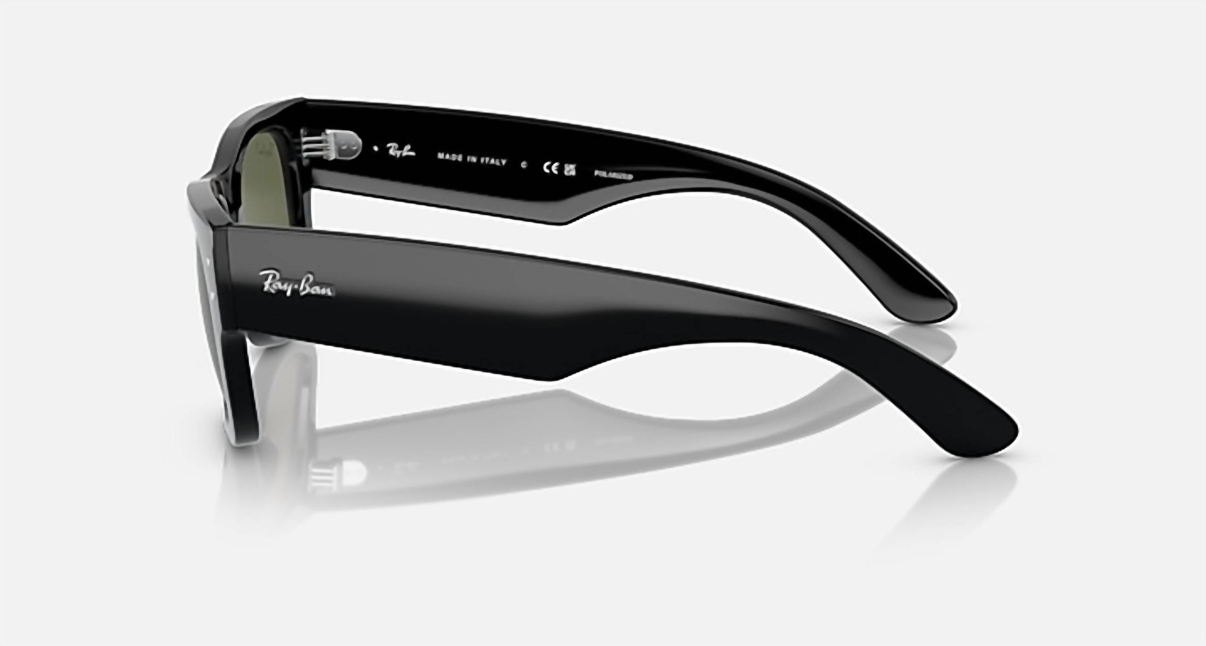 Ray Ban - Mega Wayfarer Medium Polarized Sunglasses Rb0840s 901/58