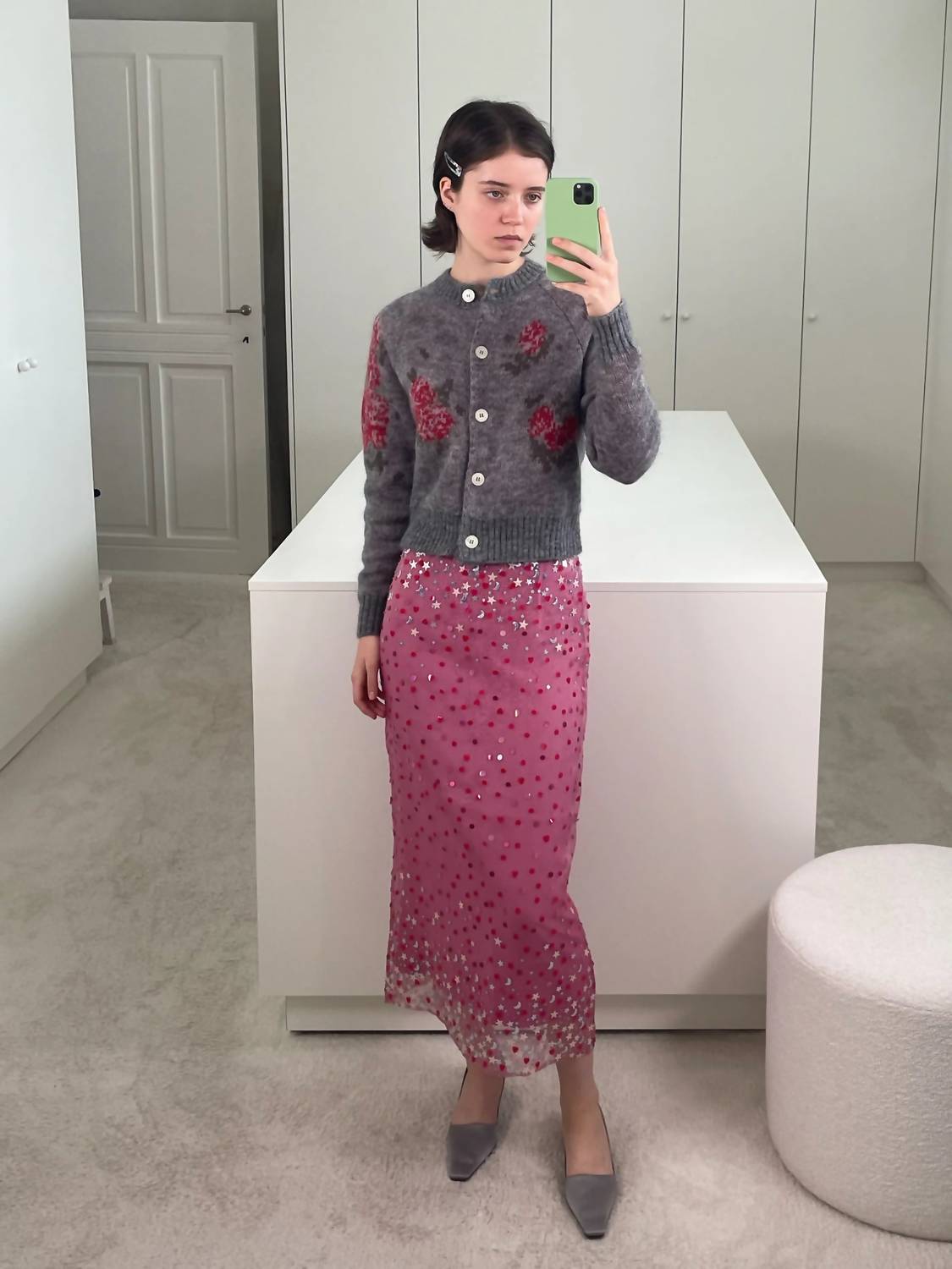 Bernadette - Roxane Embroidered Skirt