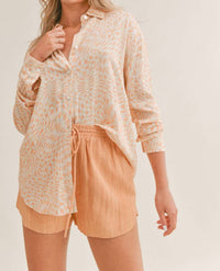 Sage The Label - CINCH BACK BUTTON UP