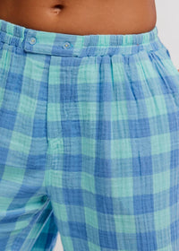 Free People Be Mine Pants in blissful blue combo - women's pants - view 5