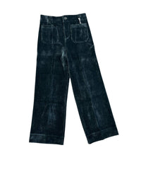 DEAR JOHN DENIM Women's Audrey Wide Leg Corduroy Pants in black - women's pants - detail view