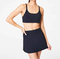 Spanx Low Impact Sports Bra in black - women's intimate