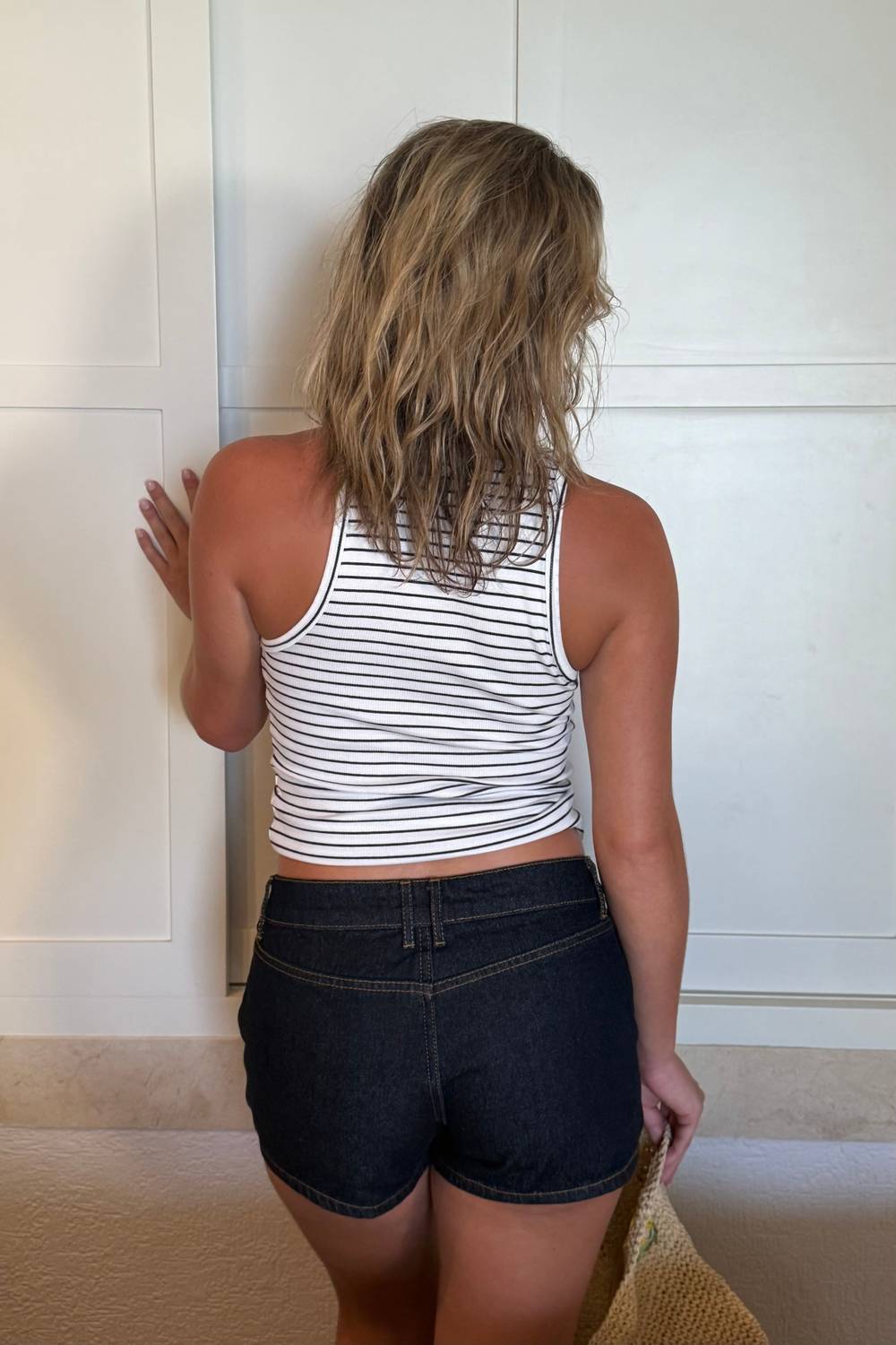 Et Clet - Off Duty Denim Short