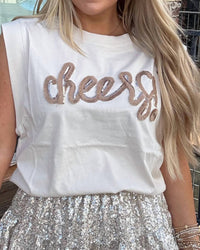 Skies Are Blue - Cheers Sleeveless Top