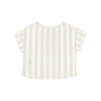 Búho - Boy's Sky Striped Gauze Shirt