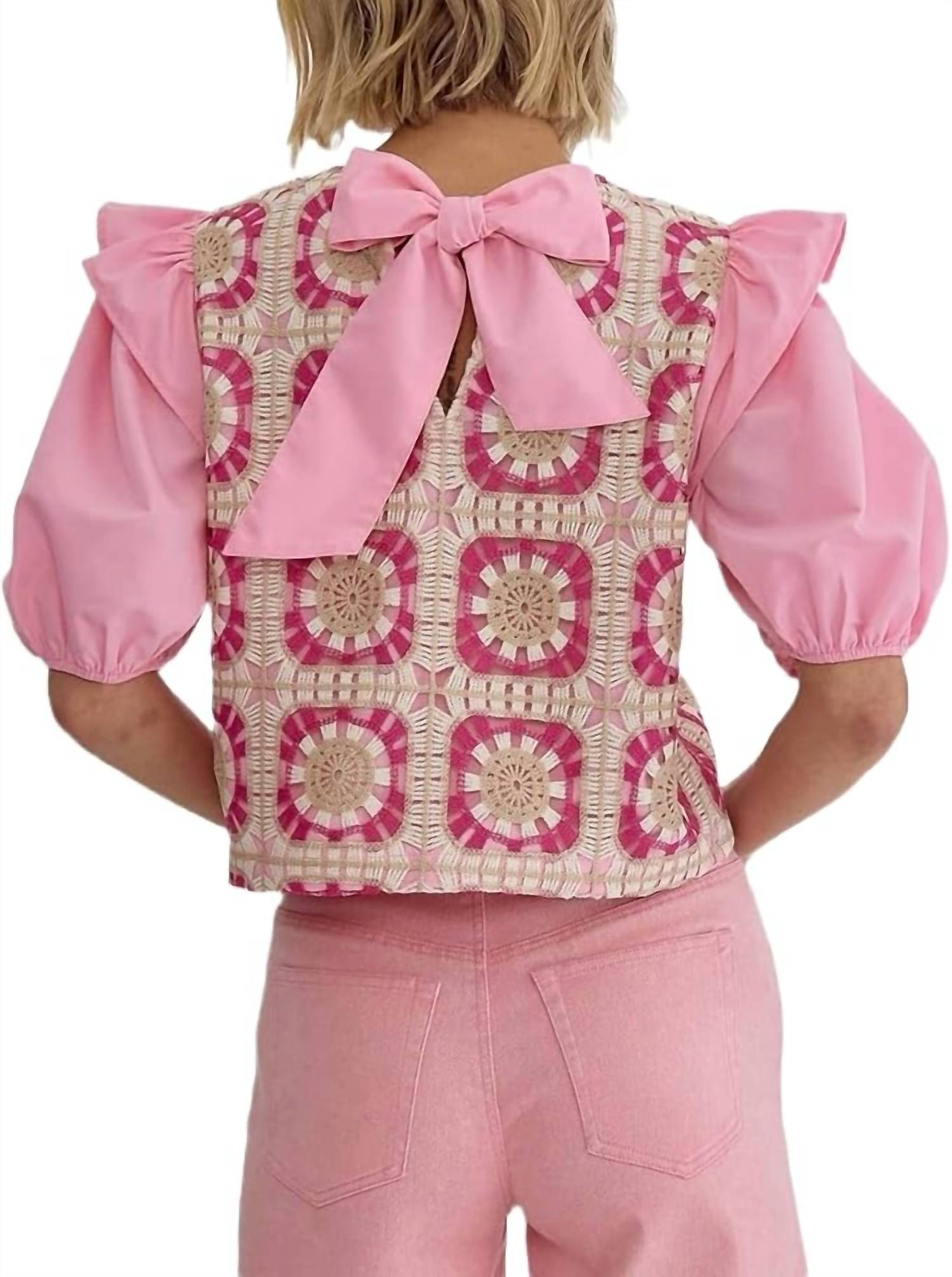 Style Usa - Fully Crochet Cropped Top