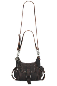 Free People - Baby Leigh Distressed Tote Bag