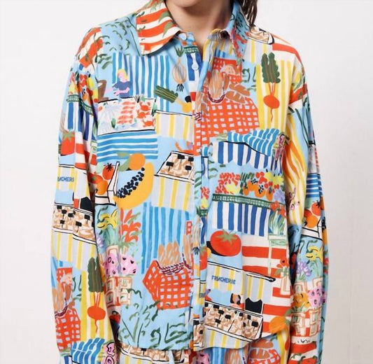 Frnch - Cafe Chic Long Sleeve Top