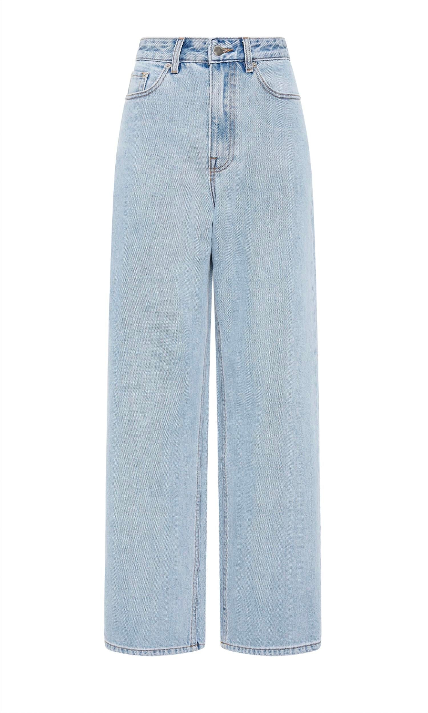 Nude Lucy Organic Relaxed Leg Jeans in 90s wash - women's jeans - view 5