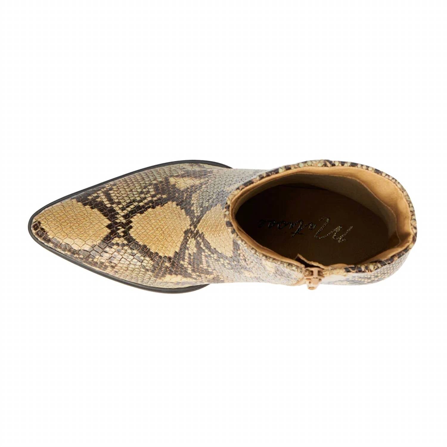 Matisse - Women's Gabbie Snake Ankle Boots