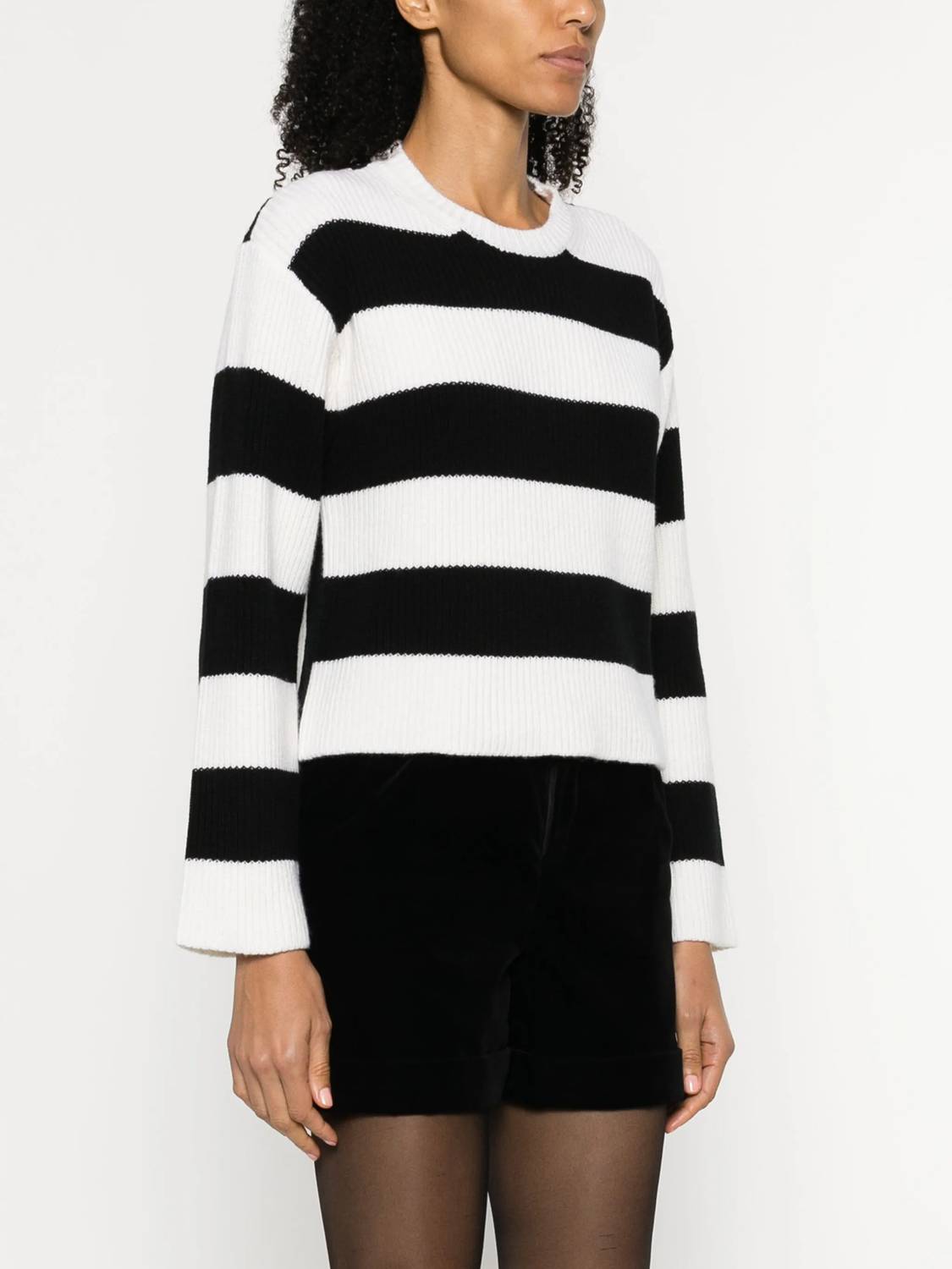 Valentino - Striped Virgin Wool Jumper