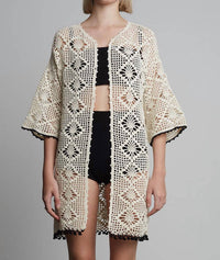 Eleven Six - Violet Crochet Cover Up