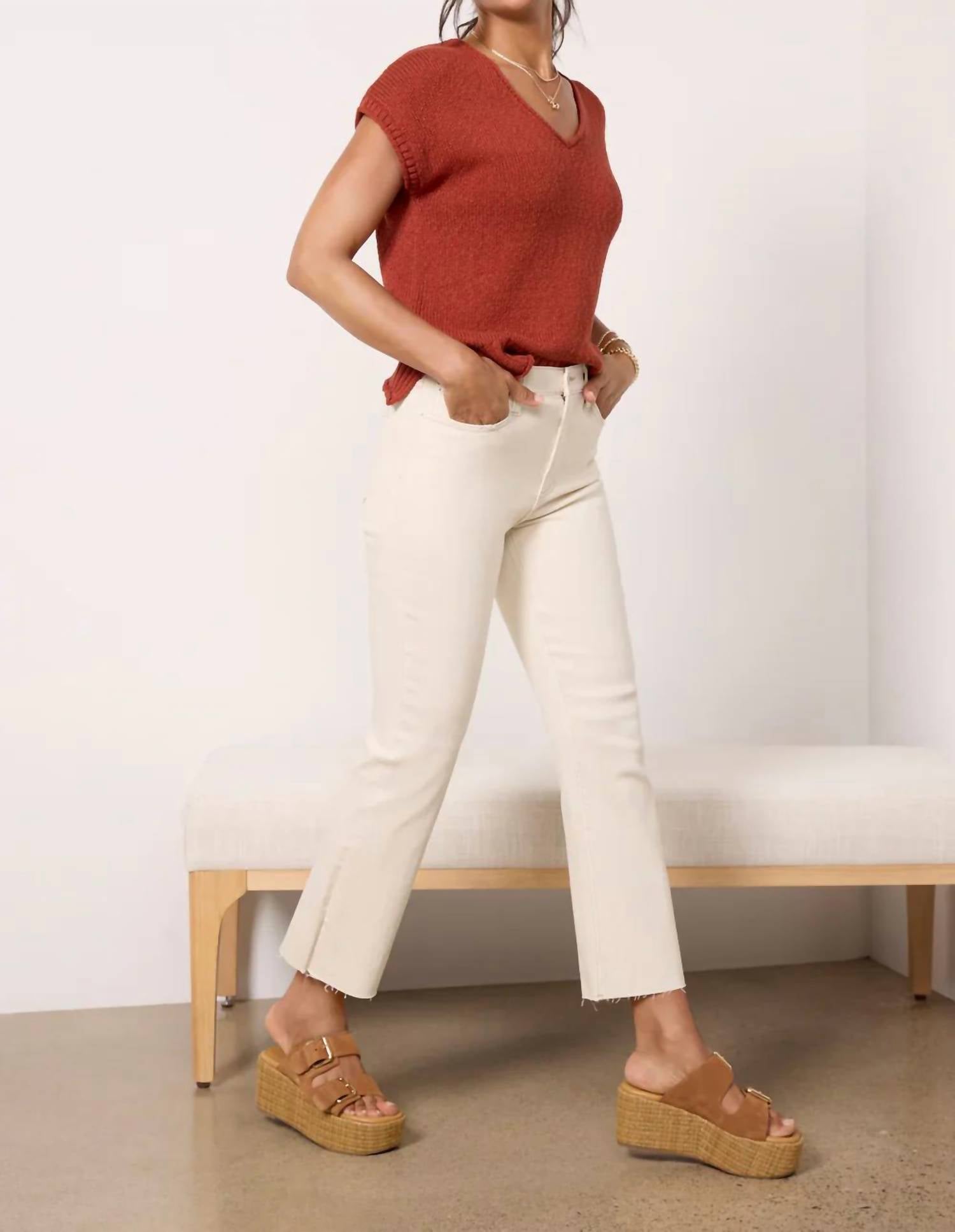 Pistola - Lennon Cropped Boot Cut Jeans