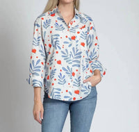 Apny - Boyfriend Button-up Shirt
