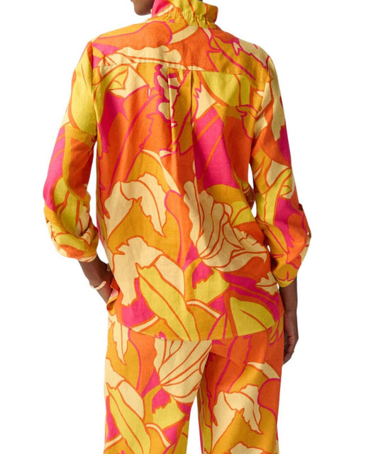 Joseph Ribkoff - TROPICAL PRINT SHIRT