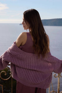 Molly Bracken - Oversized Chunky Knit Cardigan