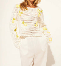 John + Jenn - Orlando Embroidered Sweater