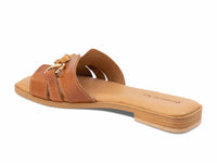 Chocolat Blu - Women's Baz Leather Flats