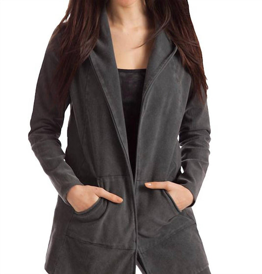 Monica Hooded Draped Cardigan